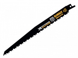 DEWALT FlexVolt Xtreme Runtime Wood Reciprocating Blades 230mm 4/6 TPI Pack of 5 £26.99